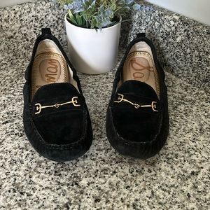 Sam Edelman Falto Suede Leather Horse Bit Moccasins